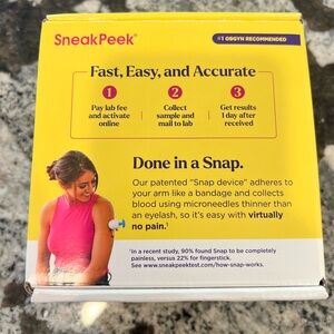 Gender Sneak Peek @ Home Test